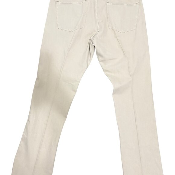 Polo Ralph Lauren Denim Jeans Mens 38 x 32 Beige Slim Fit Straight Leg - Picture 7 of 7